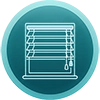 venetian blinds icon 100x100